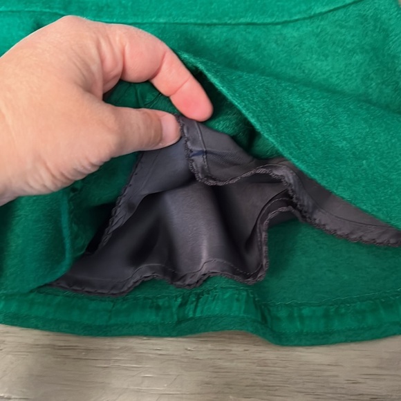 ANTHRO: MAEVE WOOL BLEND GREEN SKIRT 4 - Picture 4 of 16